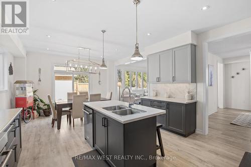 133 Mcfarlane Crescent, Centre Wellington, ON - Indoor Photo Showing Kitchen With Double Sink With Upgraded Kitchen