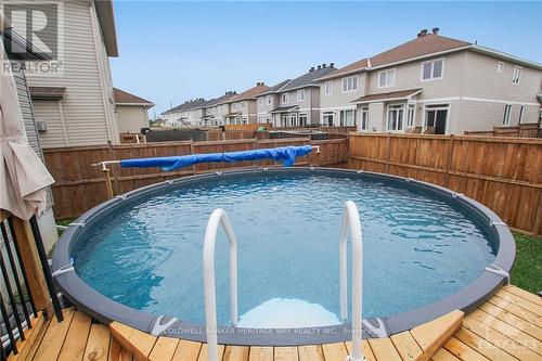 33 Borland Drive, Carleton Place, ON - Outdoor With Above Ground Pool With Deck Patio Veranda With Backyard With Exterior