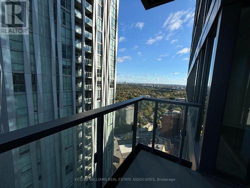 3402 - 8 Cumberland Street, Toronto, ON - Outdoor With Balcony With View