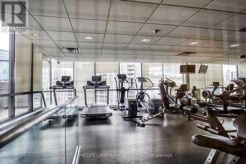 306 - 24 Wellesley Street W, Toronto, ON - Indoor Photo Showing Gym Room