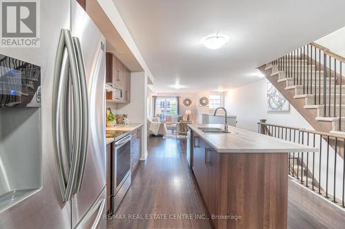 63 Donald Fleming Way, Whitby, ON - Indoor Photo Showing Kitchen With Double Sink