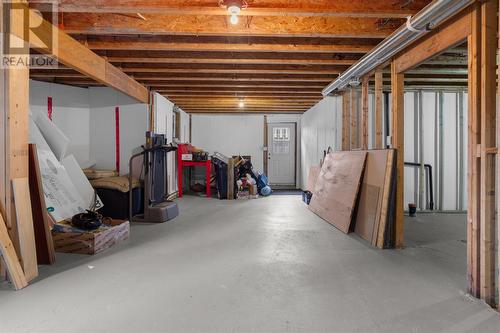 326 Dunn'S Hill Road, Conception Bay South, NL - Indoor Photo Showing Basement