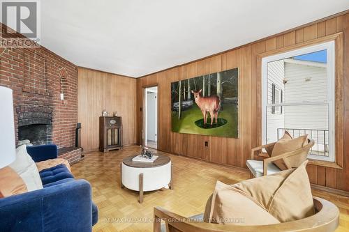 401 Lakeshore Drive, Cobourg, ON - Indoor Photo Showing Living Room With Fireplace