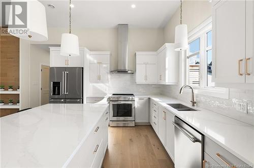 29 Marc Court, Shediac, NB - Indoor Photo Showing Kitchen With Double Sink With Upgraded Kitchen