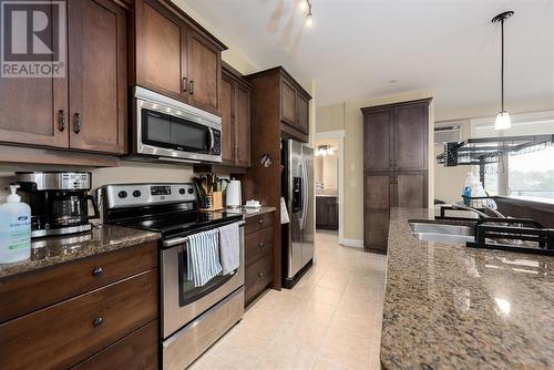 795 Mcgill Road Unit# 201, Kamloops, BC - Indoor Photo Showing Kitchen With Stainless Steel Kitchen