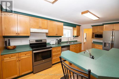 46 Piers Crescent, London, ON - Indoor Photo Showing Kitchen With Double Sink