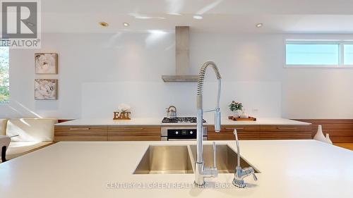 8 - 56 Lippincott Street, Toronto, ON - Indoor Photo Showing Kitchen With Double Sink