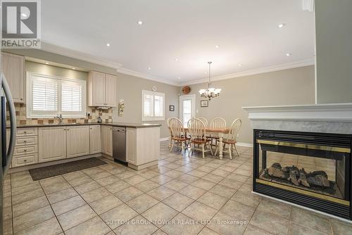 41 Vas Road, Vaughan, ON - Indoor With Fireplace