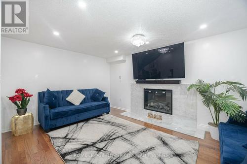 35 Jones Drive, Barrie, ON - Indoor Photo Showing Living Room With Fireplace