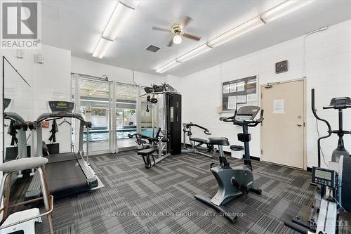 714 - 2020 Jasmine Crescent, Ottawa, ON - Indoor Photo Showing Gym Room