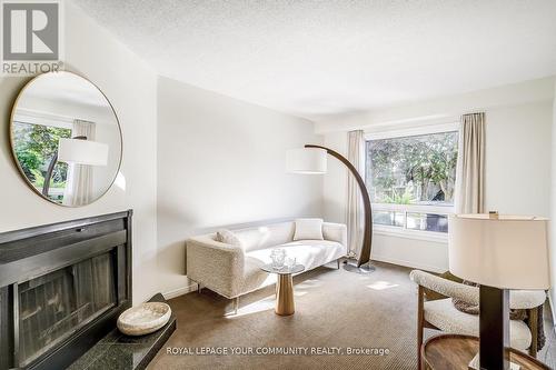 74 Attridge Drive, Aurora, ON - Indoor Photo Showing Living Room With Fireplace