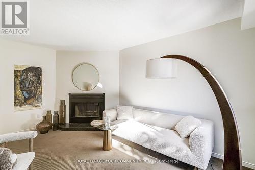 74 Attridge Drive, Aurora, ON - Indoor Photo Showing Living Room With Fireplace