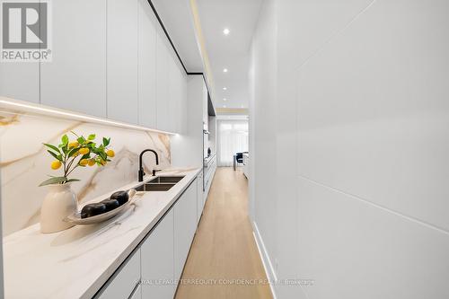 68 Lynnhaven Road, Toronto, ON - Indoor Photo Showing Kitchen With Double Sink