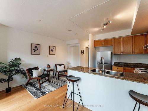 219-323 Richmond St E, Toronto, ON - Indoor Photo Showing Kitchen With Double Sink