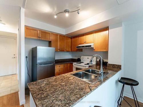 219-323 Richmond St E, Toronto, ON - Indoor Photo Showing Kitchen With Double Sink