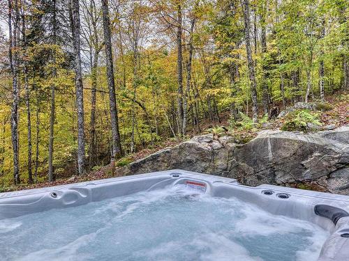 Hot tub - 252 Ch. Isaac-Grégoire S., La Minerve, QC - Outdoor