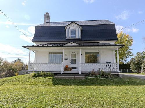 Frontage - 590 Rue Notre-Dame, Saint-Tite, QC - Outdoor With Deck Patio Veranda