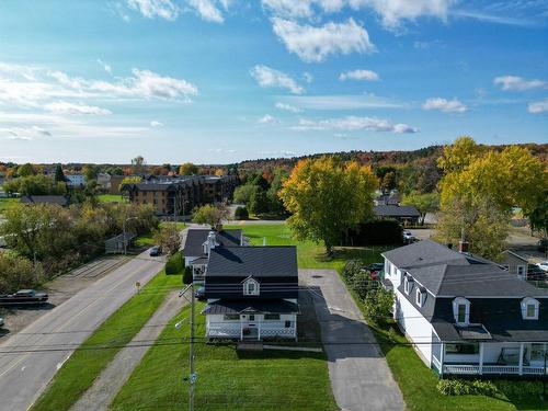 Aerial photo - 590 Rue Notre-Dame, Saint-Tite, QC - Outdoor With View