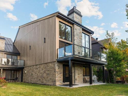 Exterior - 165 Rue De Rouville, Bromont, QC - Outdoor With Deck Patio Veranda