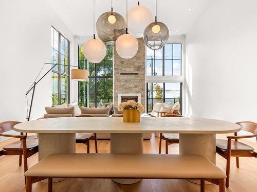 Dining room - 165 Rue De Rouville, Bromont, QC - Indoor Photo Showing Dining Room