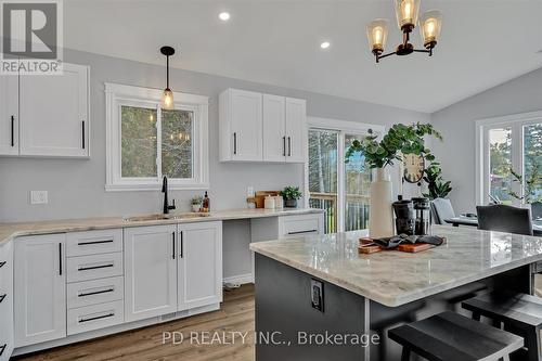 644 Skyline Road, Smith-Ennismore-Lakefield, ON - Indoor Photo Showing Kitchen With Upgraded Kitchen