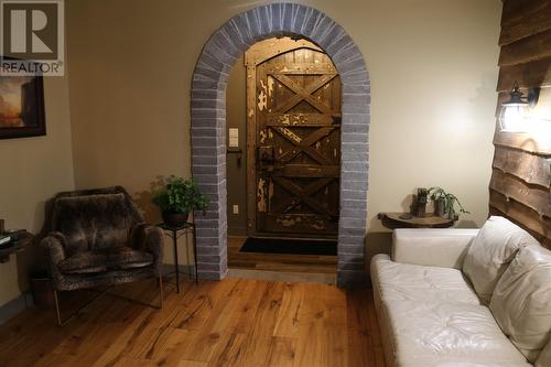 266 Grenfell Heights, Grand Falls-Windsor, NL - Indoor Photo Showing Other Room With Fireplace