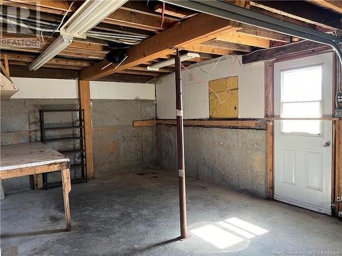 56 Foley Brook Road, New Denmark, NB - Indoor Photo Showing Basement