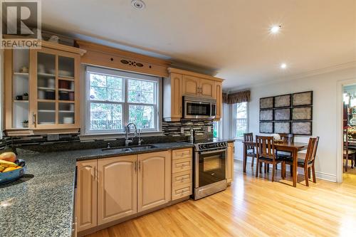 25 Halifax Street, St. John'S, NL - Indoor Photo Showing Kitchen With Double Sink