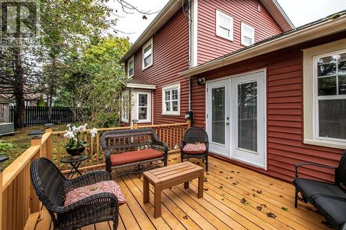 25 Halifax Street, St. John'S, NL - Outdoor With Deck Patio Veranda With Exterior