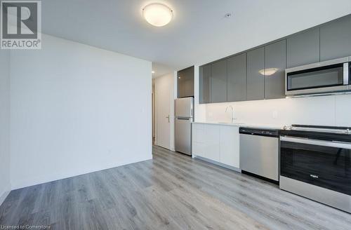 60 Frederick Street Unit# 1805, Kitchener, ON - Indoor Photo Showing Kitchen With Stainless Steel Kitchen