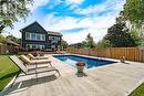 22 Mitchell Avenue, Whitchurch-Stouffville, ON  - Outdoor With In Ground Pool With Deck Patio Veranda With Backyard 