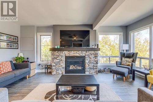 198 Centennial Lane, Trent Hills, ON - Indoor Photo Showing Living Room With Fireplace