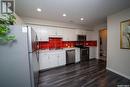 49B 5635 Aerodrome Road, Regina, SK  - Indoor Photo Showing Kitchen With Stainless Steel Kitchen 