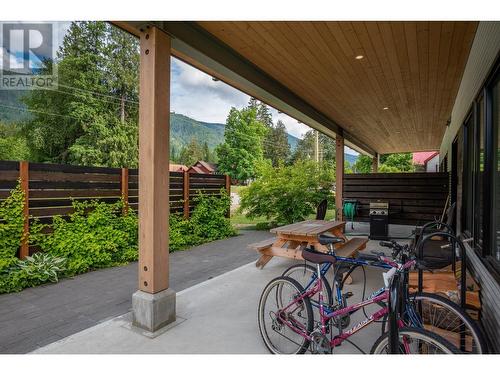 617 Harold Street, Slocan, BC - Outdoor With Deck Patio Veranda With Exterior