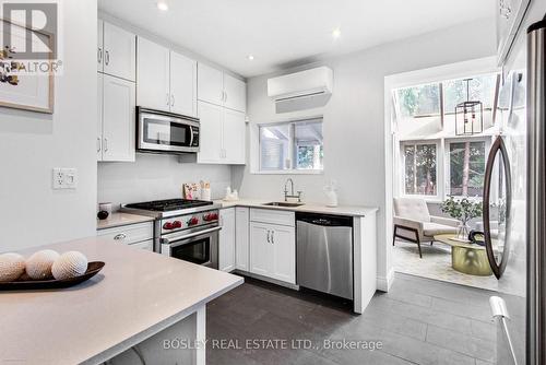 11 Bertmount Avenue, Toronto, ON - Indoor Photo Showing Kitchen With Upgraded Kitchen