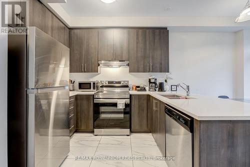 49 Dance Act Avenue, Oshawa, ON - Indoor Photo Showing Kitchen With Double Sink