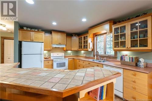 65 Canada Street, Fredericton, NB - Indoor Photo Showing Kitchen With Double Sink