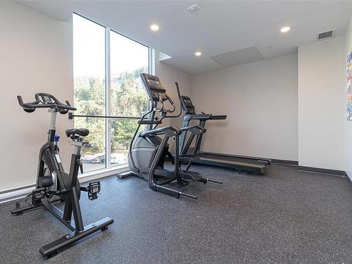 505-1361 Goldstream Ave, Langford, BC - Indoor Photo Showing Gym Room