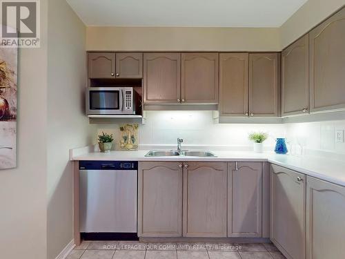 605 - 7373 Martin Grove Road, Vaughan, ON - Indoor Photo Showing Kitchen With Double Sink