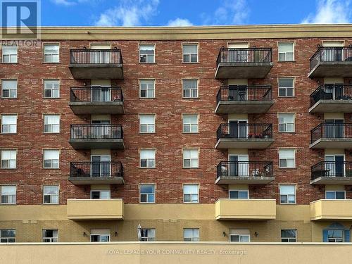 605 - 7373 Martin Grove Road, Vaughan, ON - Outdoor With Balcony With Facade