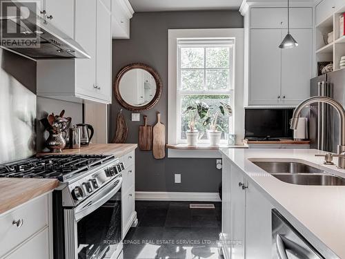 20 Howland Avenue, Toronto, ON - Indoor Photo Showing Kitchen With Double Sink