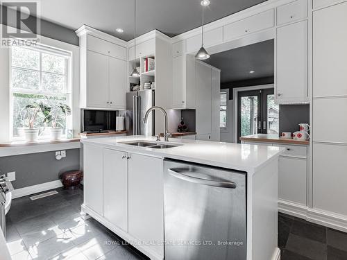 20 Howland Avenue, Toronto, ON - Indoor Photo Showing Kitchen With Double Sink