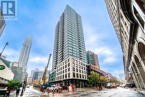 1404 - 1 Scott Street, Toronto, ON - Outdoor With Facade