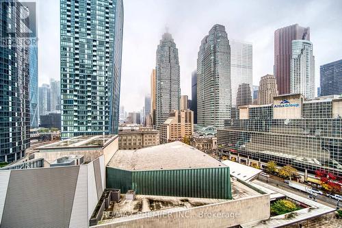 1404 - 1 Scott Street, Toronto, ON - Outdoor With Facade