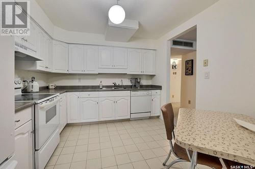 104 2315 Cornwall Street, Regina, SK - Indoor Photo Showing Kitchen With Double Sink