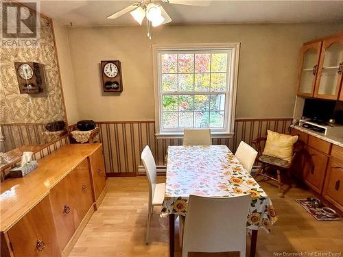 12 Forrest Street, Miramichi, NB - Indoor Photo Showing Dining Room