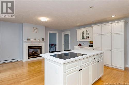 5 Willowdale Court, Moncton, NB - Indoor Photo Showing Kitchen With Fireplace