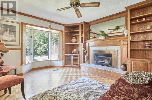 214 Marigold Avenue N, Oshawa (Centennial), ON - Indoor Photo Showing Living Room With Fireplace