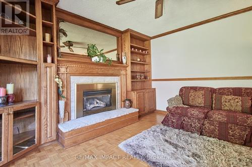 214 Marigold Avenue N, Oshawa (Centennial), ON - Indoor Photo Showing Living Room With Fireplace