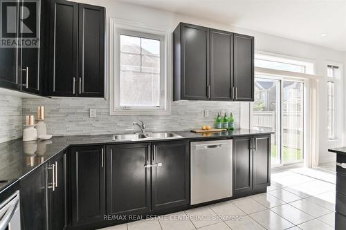 31 Divinity Circle, Brampton, ON - Indoor Photo Showing Kitchen With Double Sink